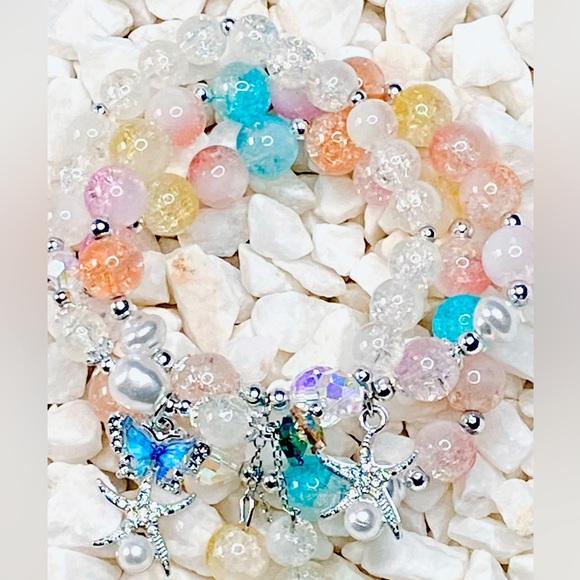 Jewelry - BIN2 $15 GLASS BEADED BRACELETS. Pick a set
